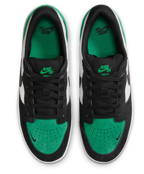 Nike SB Force 58 "White/Black - Stadium Green"