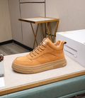 UGG High-Top Lace-Up Sneakers – Tan Suede
