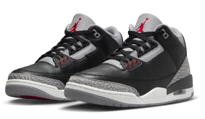Air Jordan 3 OG 'Black Cement' 2024 DN3707-010