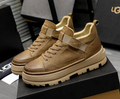 UGG Leather Low-Top Sneaker – Tan