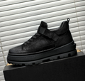 UGG Leather High-Top Sneaker – Triple Black