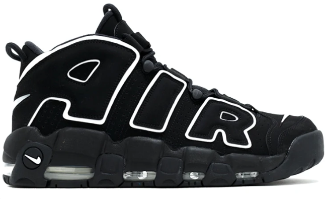Nike Air More Uptempo "Black White" - 414962-00
