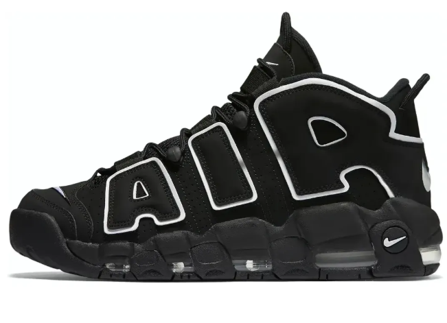 Nike Air More Uptempo "Black White" - 414962-00