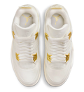(WMNS) Air Jordan 4 Retro 'Metallic Gold' AQ9129-170