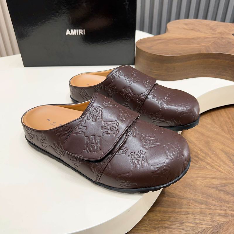 Amiri Buckle Leather Boot
