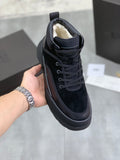 UGG Shearling Lace-Up Winter Boot – Triple Black