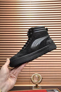 UGG High-Top Lace-Up Sneaker Boot – Black