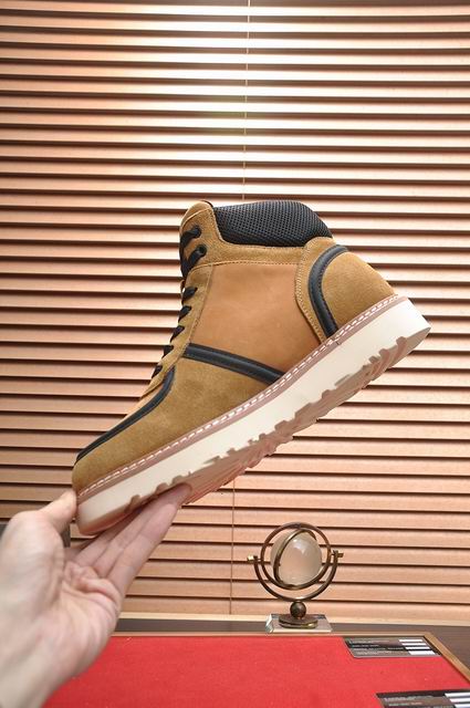 UGG High-Top Lace-Up Sneaker Boot – Tan