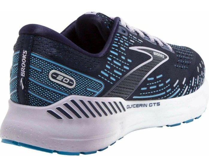 Brooks Glycerin GTS 20 Womens Running Shoes - Blue