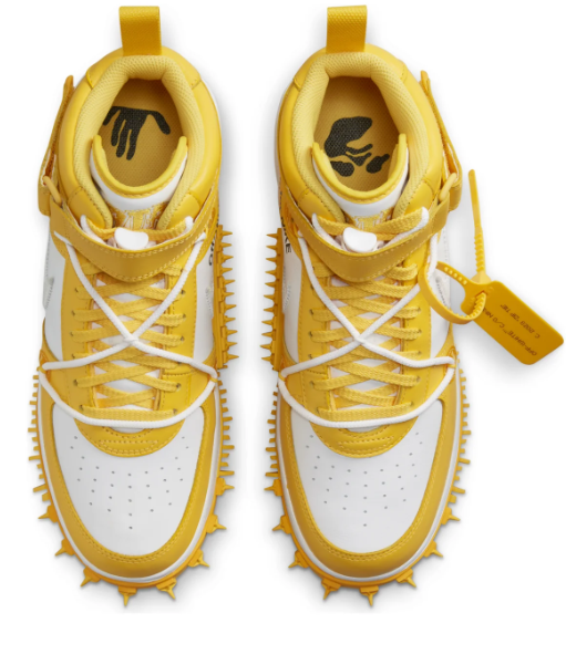 Nike x Off-White Air Force 1 Mid SP "Varsity Maize" - DR0500-101