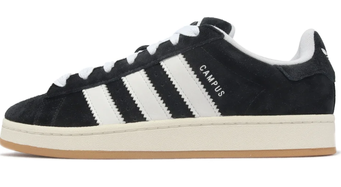 adidas Campus 00s 'Black White Gum' - HQ8708