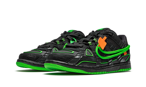 Air Rubber Dunk PS "Off-White - Green Strike" CW7410 001